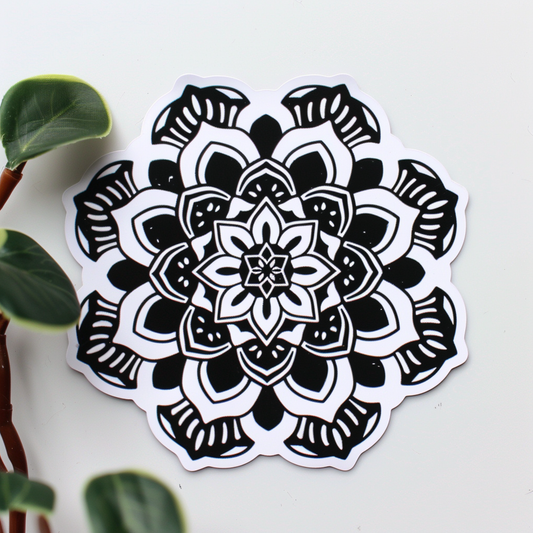 Mandala Vinyl Decal Sticker for Car, Laptop, Tumbler and more # F08078