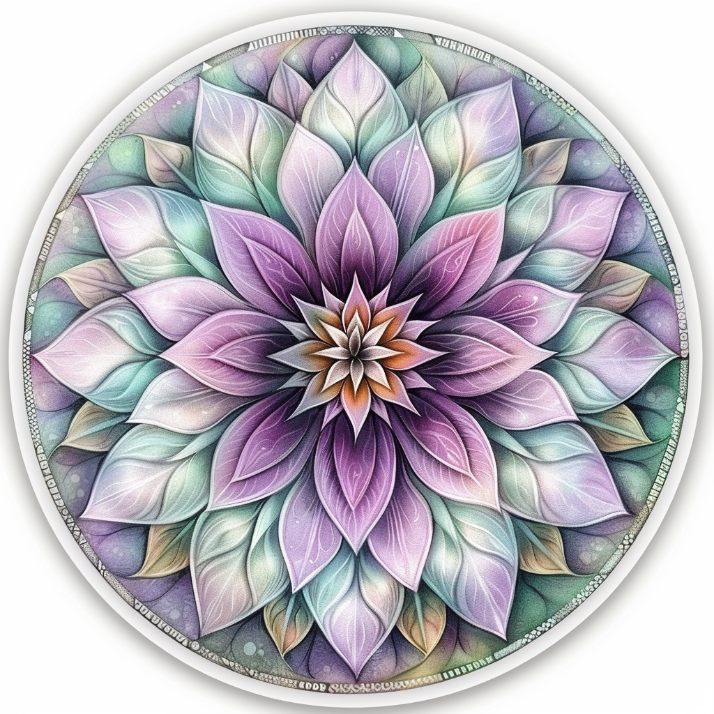 Mandala Vinyl Decal Sticker for Car, Laptop, Tumbler and more # F08058