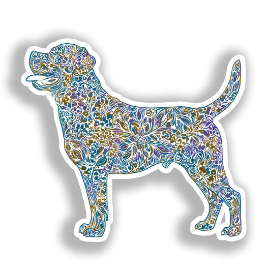 Rottweiler Dog Vinyl Decal Sticker for Car, Laptop, Tumbler and more # A018224-4" x 4"