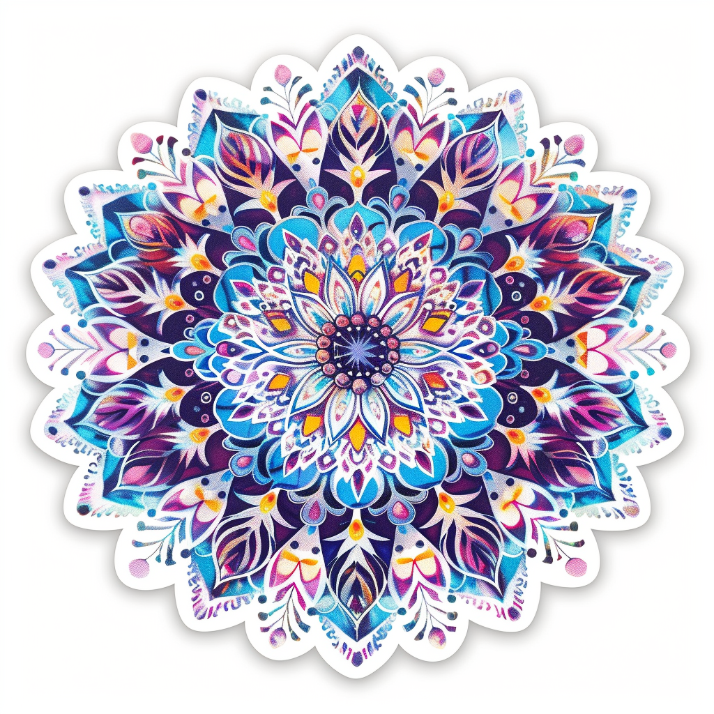 Mandala Vinyl Decal Sticker for Car, Laptop, Tumbler and more # F08114