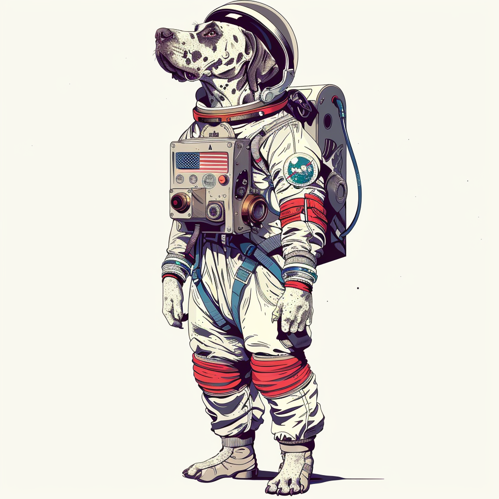 Great Dane Dog Expressive surreal Vinyl Decal Sticker for Car, Laptop, Tumbler and more # F022669