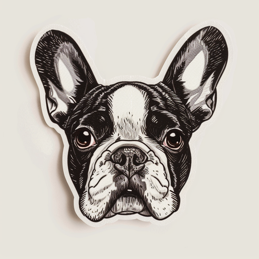 French Bulldog Vinyl Decal Sticker for Car, Laptop, Tumbler and more # F07177