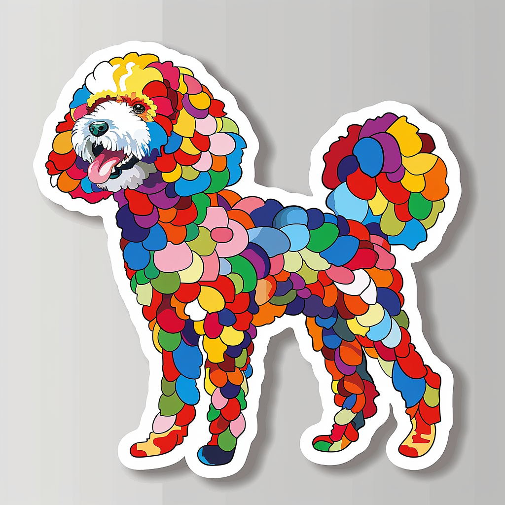 Poodle Dog Vinyl Decal Sticker for Car, Laptop, Tumbler and more # F012532