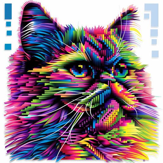 Cat Vinyl Decal Sticker for Car, Laptop, Tumbler and more # F016195-4" x 4"