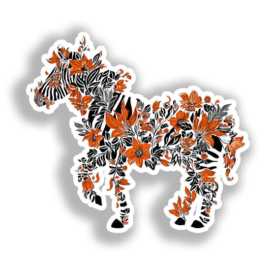 Zebra   Vinyl Decal Sticker for Car, Laptop, Tumbler and more # A018380-4" x 4"