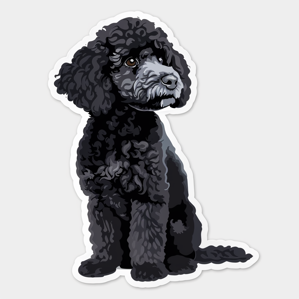 Poodle Dog Vinyl Decal Sticker for Car, Laptop, Tumbler and more # F07535
