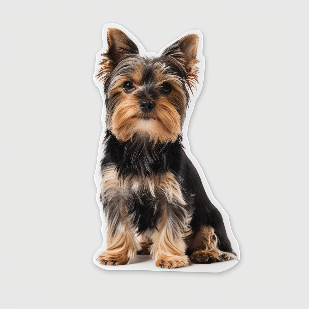 Yorkshire Terrier Dog Vinyl Decal Sticker for Car, Laptop, Tumbler and more # F07379