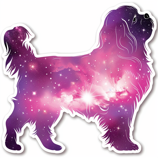 Adorable Shih Tzu Dog Expressive surreal Vinyl Decal Sticker for Car, Laptop, Tumbler and more # F018271
