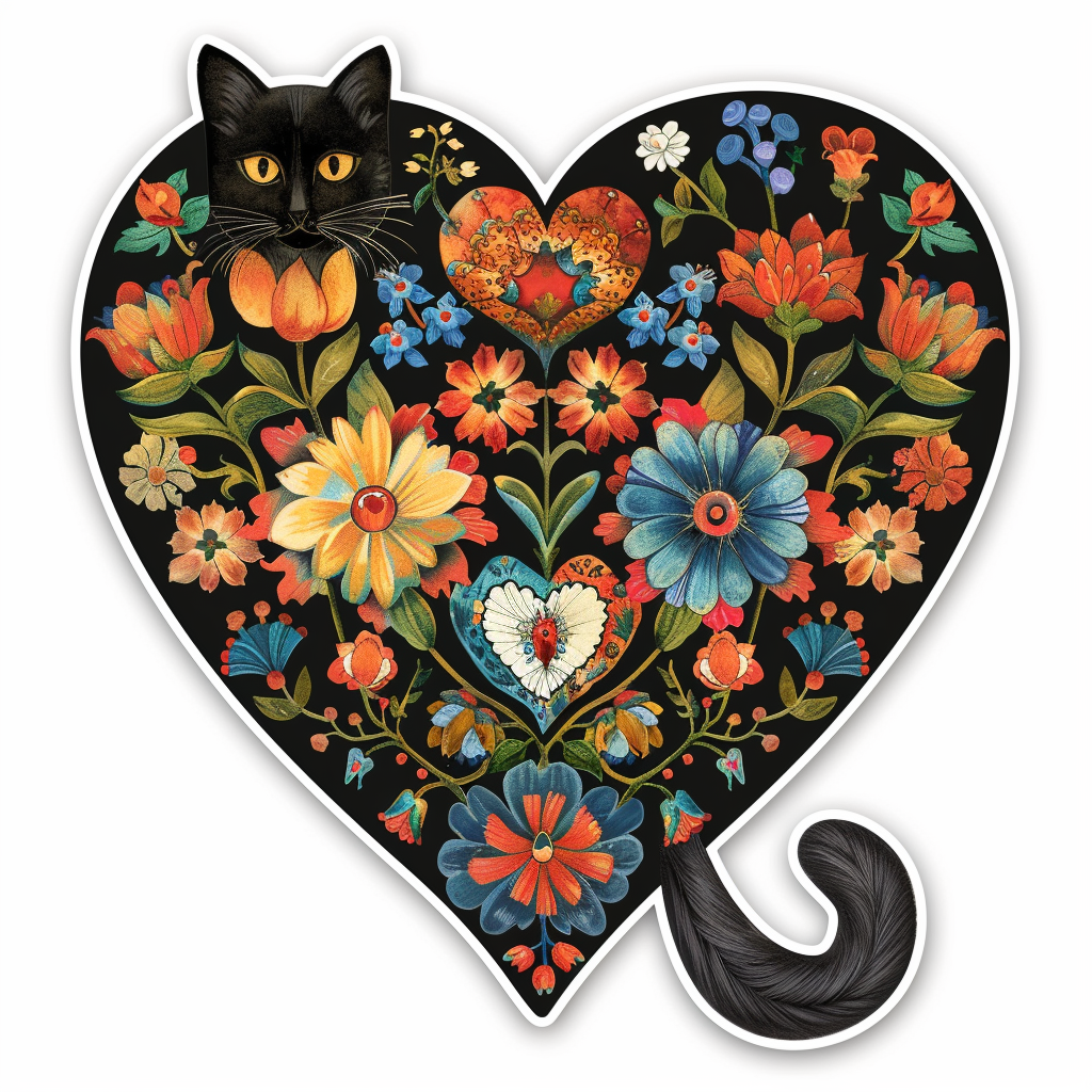 American Shorthair Cat majestic Expressive surreal Vinyl Decal Sticker for Car, Laptop, Tumbler and more # F018832