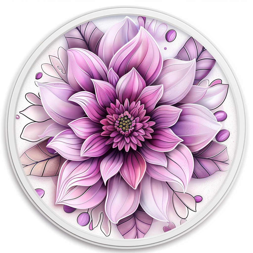 Mandala Vinyl Decal Sticker for Car, Laptop, Tumbler and more # F08065