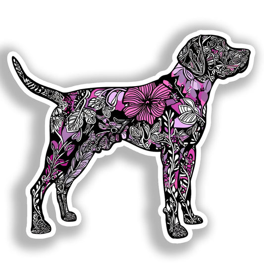 Large Breed Dog Vinyl Decal Sticker for Car, Laptop, Tumbler and more # A019429-4" x 4"