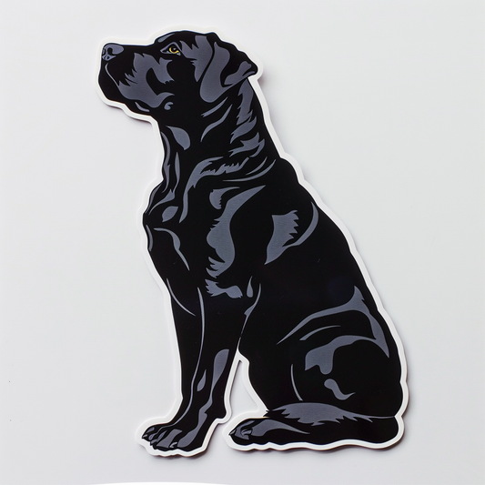 Labrador Retriever Dog Vinyl Decal Sticker for Car, Laptop, Tumbler and more # F07619