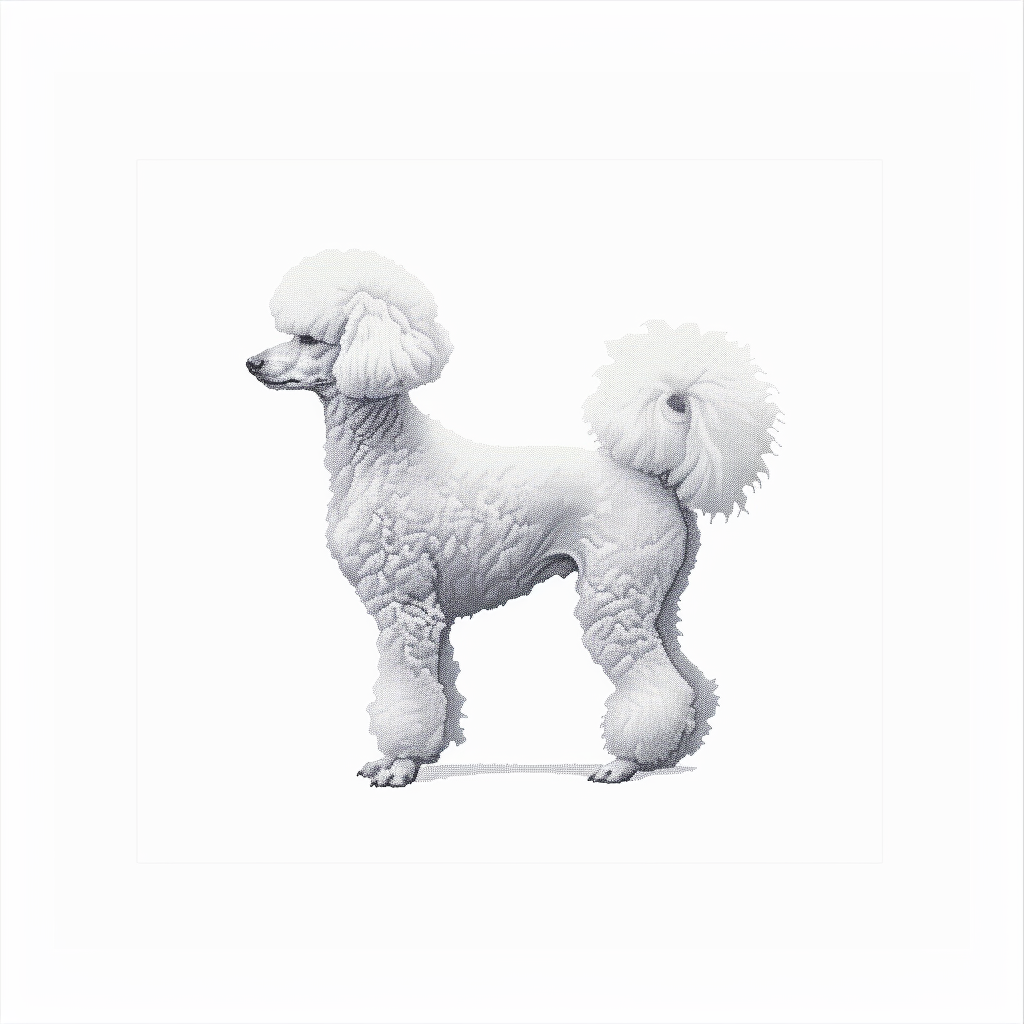 Poodle Dog Vinyl Decal Sticker for Car, Laptop, Tumbler and more # F012786