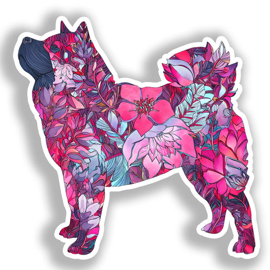 Akita Dog Vinyl Decal Sticker for Car, Laptop, Tumbler and more # A018818-4" x 4"