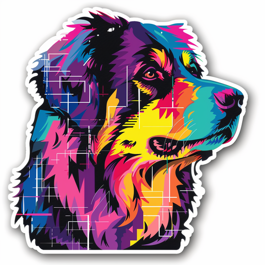 Sticker of Great Pyrenees dog  Vinyl Decal Sticker for Car, Laptop, Tumbler and more # F023607