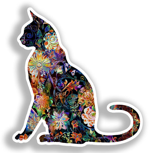 Chartreux Cat Vinyl Decal Sticker for Car, Laptop, Tumbler and more # A018875-4" x 4"