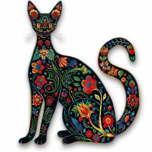 Adorable Cornish Rex Cat Expressive surreal Vinyl Decal Sticker for Car, Laptop, Tumbler and more # F021481-4" x 4"