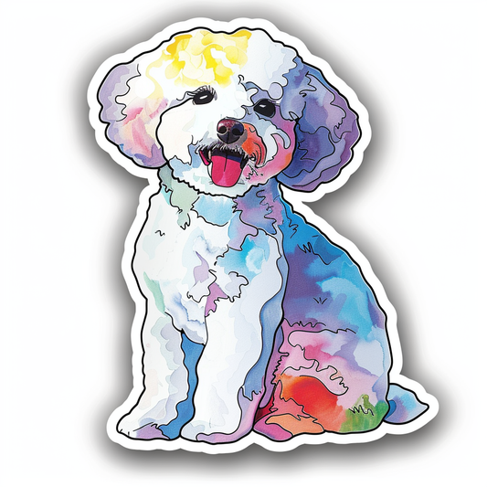 Poodle Dog Vinyl Decal Sticker for Car, Laptop, Tumbler and more # F012485
