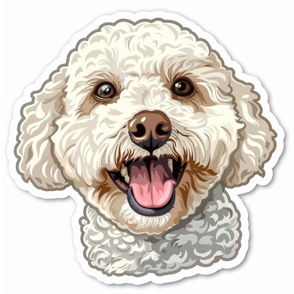 Poodle Dog Vinyl Decal Sticker for Car, Laptop, Tumbler and more # F012670