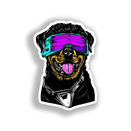 Rottweiler Dog Vinyl Decal Sticker for Car, Laptop, Tumbler and more # A018039-4" x 4"