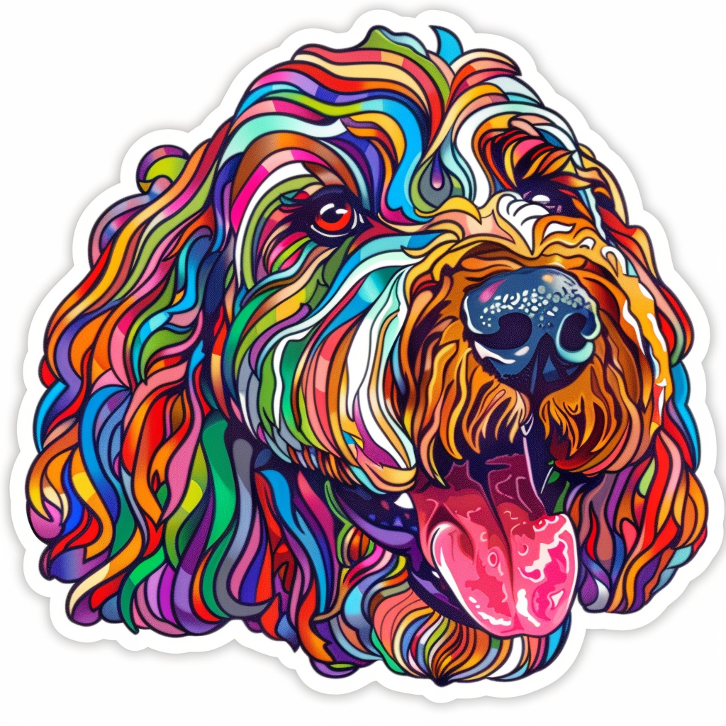 Poodle Dog Vinyl Decal Sticker for Car, Laptop, Tumbler and more # F012464