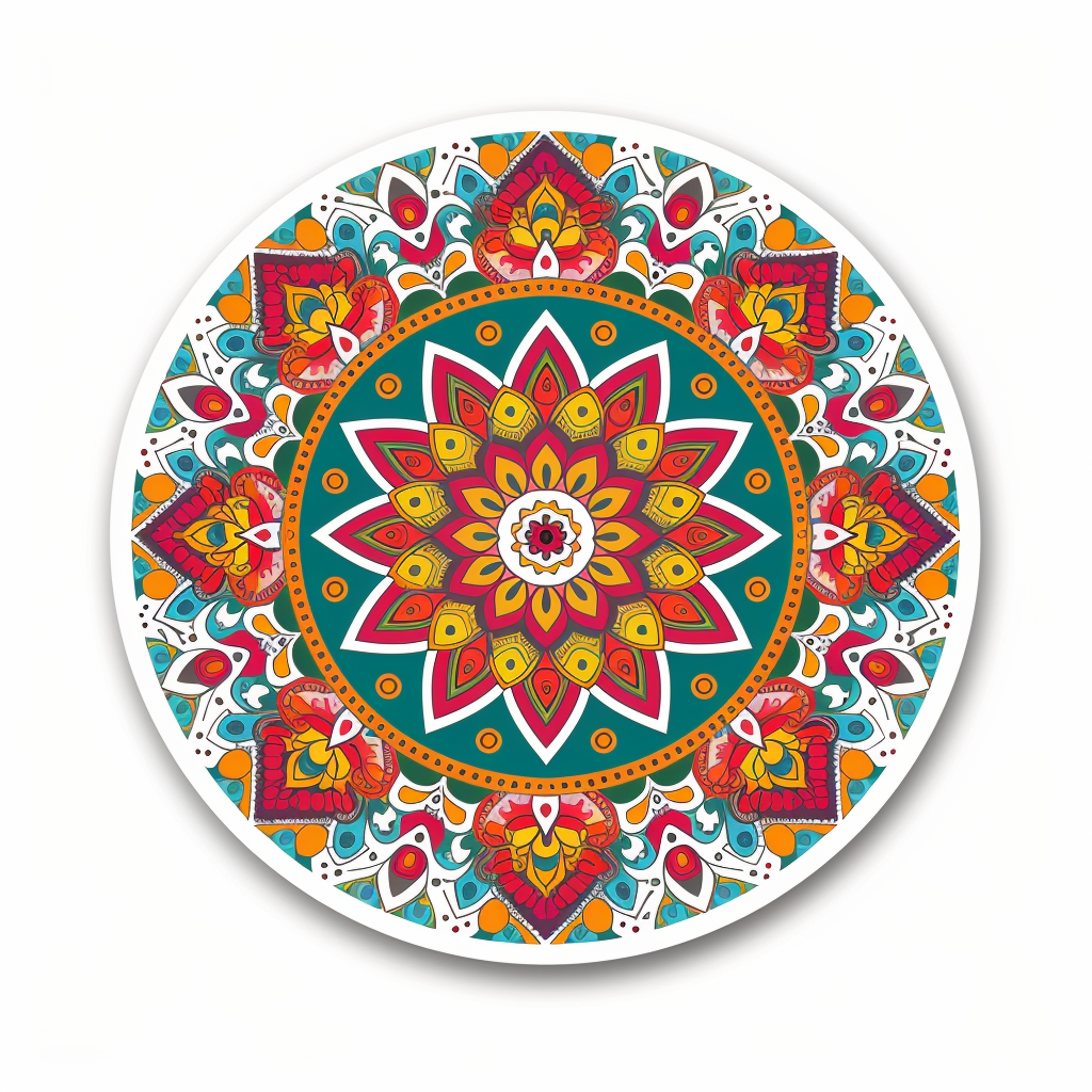 Mandala Vinyl Decal Sticker for Car, Laptop, Tumbler and more # F08167