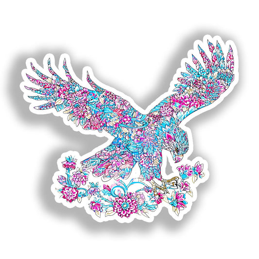 Eagle Vinyl Decal Sticker for Car, Laptop, Tumbler and more # A018565-4" x 4"