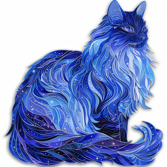 Adorable Turkish Angora Cat  Vinyl Decal Sticker for Car, Laptop, Tumbler and more # F020874-4" x 4"