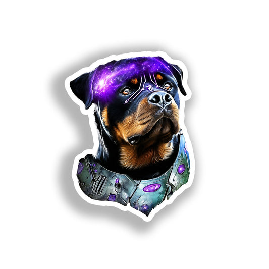 Rottweiler Dog Vinyl Decal Sticker for Car, Laptop, Tumbler and more # A018051-4" x 4"