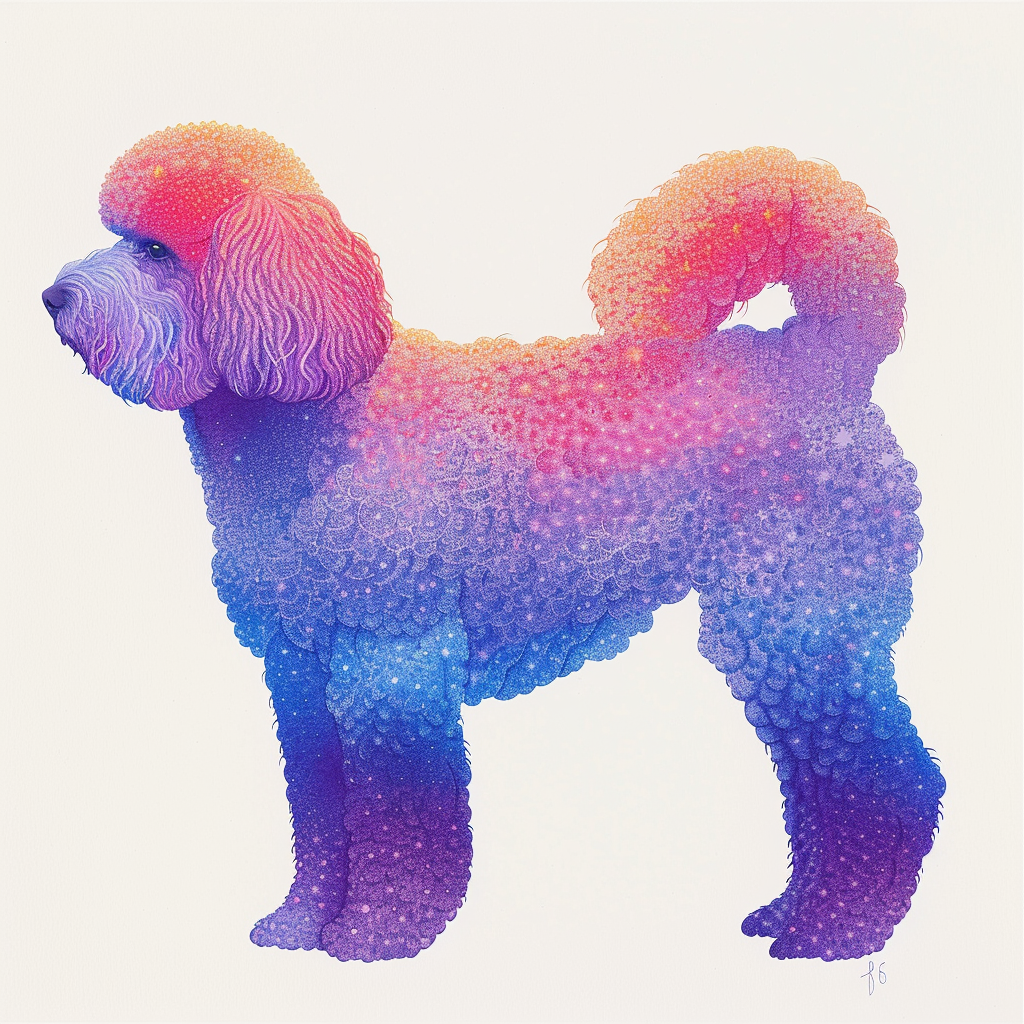 Poodle Dog Vinyl Decal Sticker for Car, Laptop, Tumbler and more # F012636