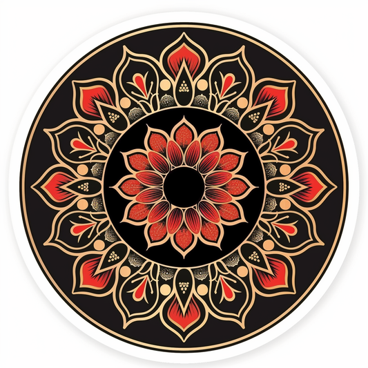 Mandala Vinyl Decal Sticker for Car, Laptop, Tumbler and more # F08242