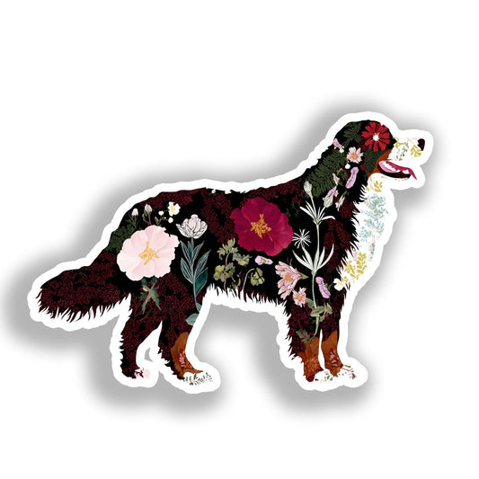 Bernese Mountain Dog Vinyl Decal Sticker for Car, Laptop, Tumbler and more # A018650-4" x 4"