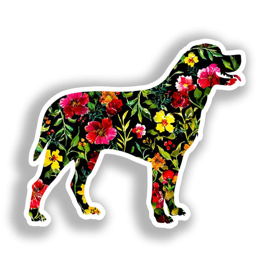 Rottweiler Dog Vinyl Decal Sticker for Car, Laptop, Tumbler and more # A018070-4" x 4"
