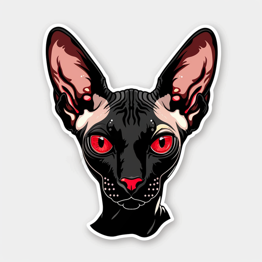 Scottish Fold cat Vinyl Decal Sticker for Car, Laptop, Tumbler and more # F07943