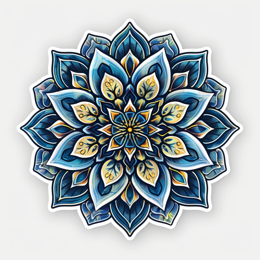 Mandala Vinyl Decal Sticker for Car, Laptop, Tumbler and more # F08151