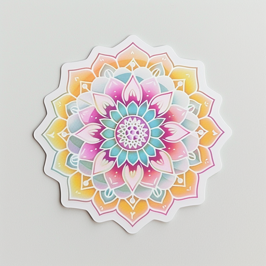 Mandala Vinyl Decal Sticker for Car, Laptop, Tumbler and more # F08116