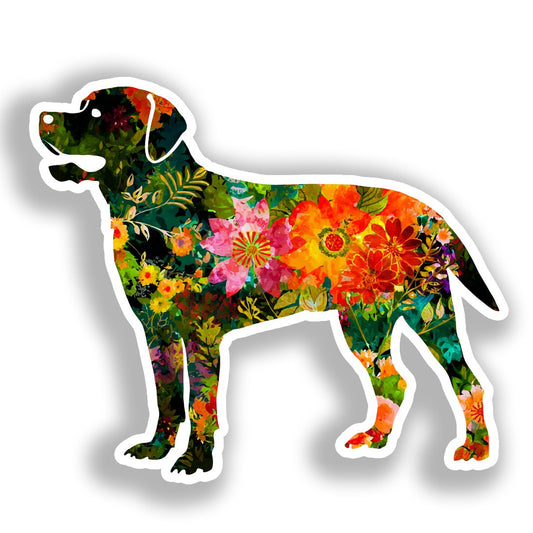 Rottweiler Dog Vinyl Decal Sticker for Car, Laptop, Tumbler and more # A018163-4" x 4"