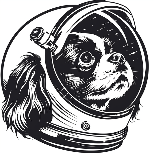 Adorable Shih Tzu Dog Expressive surreal Vinyl Decal Sticker for Car, Laptop, Tumbler and more # F018445