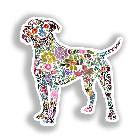 Bull Terrier Dog Vinyl Decal Sticker for Car, Laptop, Tumbler and more # A019168-4" x 4"
