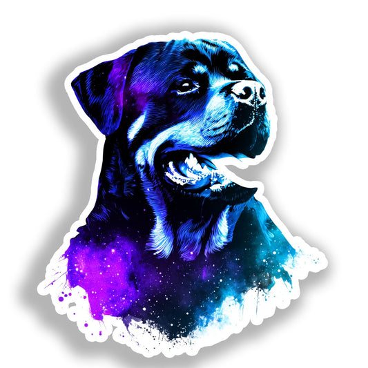 Rottweiler Dog Vinyl Decal Sticker for Car, Laptop, Tumbler and more # A018346-4" x 4"