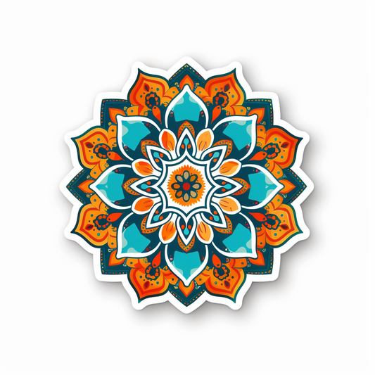Mandala Vinyl Decal Sticker for Car, Laptop, Tumbler and more # F08272
