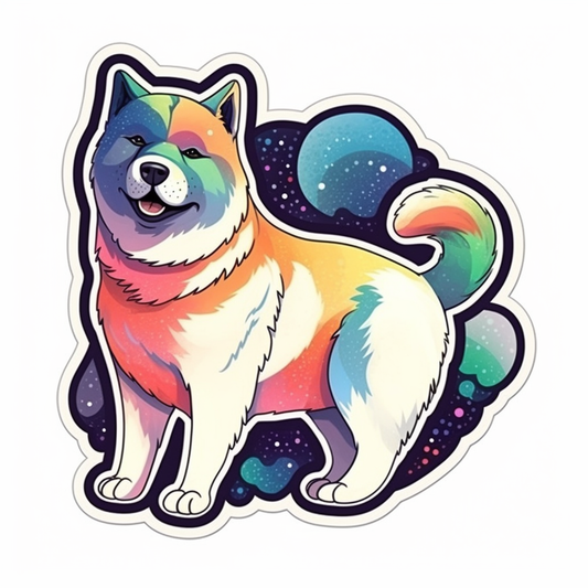 Akita Akita Dog Vinyl Decal Sticker for Car, Laptop, Tumbler and more # 009721