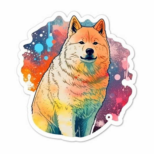 Akita Akita Dog Vinyl Decal Sticker for Car, Laptop, Tumbler and more # 009712