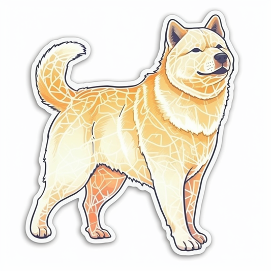 Akita Akita Dog Vinyl Decal Sticker for Car, Laptop, Tumbler and more # 009758