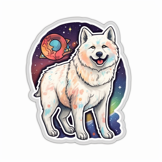 Akita Akita Dog Vinyl Decal Sticker for Car, Laptop, Tumbler and more # 009737