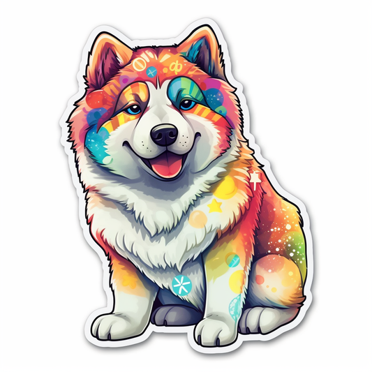 Akita Akita Dog Vinyl Decal Sticker for Car, Laptop, Tumbler and more # 009819