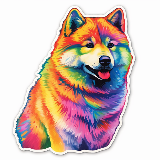 Akita Akita Dog Vinyl Decal Sticker for Car, Laptop, Tumbler and more # 009710