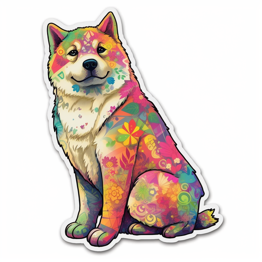Akita Akita Dog Vinyl Decal Sticker for Car, Laptop, Tumbler and more # 009764