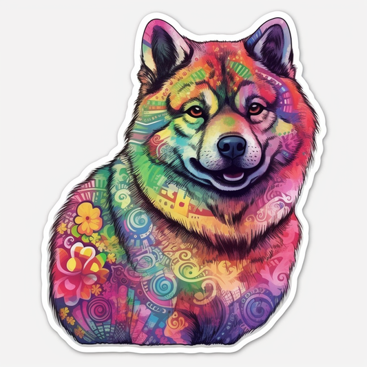 Akita Akita Dog Vinyl Decal Sticker for Car, Laptop, Tumbler and more # 009766