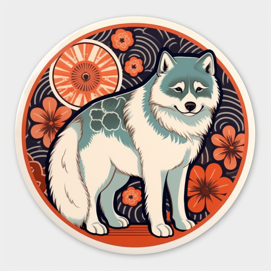 Akita Akita Dog Vinyl Decal Sticker for Car, Laptop, Tumbler and more # 009704